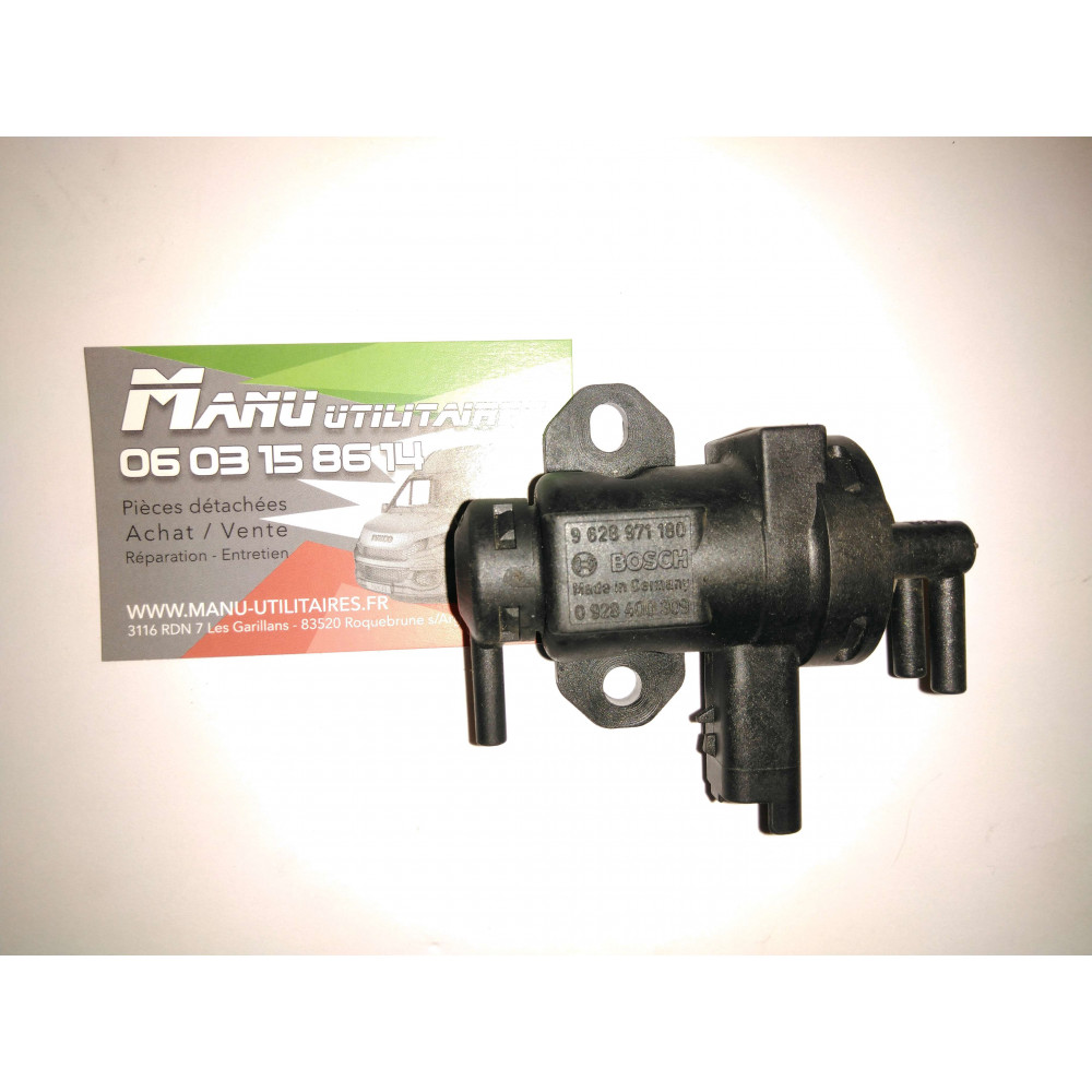 Electrovanne turbo Boxer Jumper Ducato 02-06 Ref : 9628971180