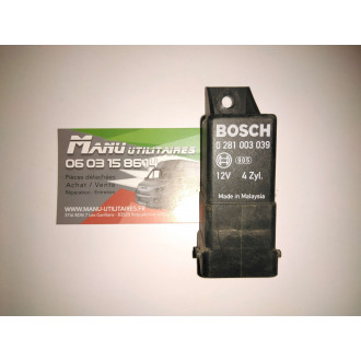 Relais bougies de préchauffage Iveco/Boxer 06-12 Ref : 0281003039