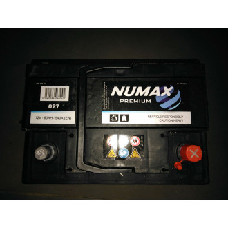 Batterie NUMAX 12V 60AH 540A Ref : ECOBAT
