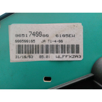 compteur Berlingo 2003 Ref : 9651740080