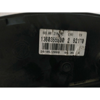 compteur boxer 2008  Ref : 1360355080