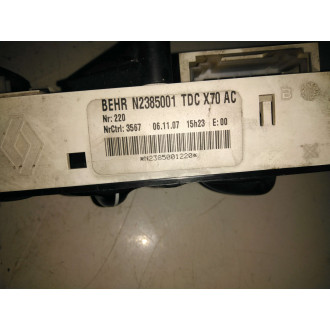 Commande chauffage Mascott 2005 Ref : N2385001