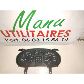 compteur Trafic II 2005 1.9L DCI  Ref : 8200279062