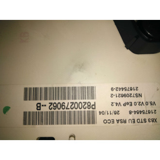 compteur Trafic II 2005 1.9L DCI  Ref : 8200279062