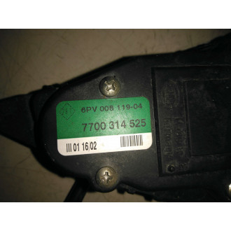 pedale d'accélérateur Master 2.2L DCI 16V Ref : 7700314525