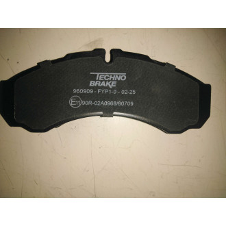 plaquette de freins Iveco 2000 arrière  Ref : 