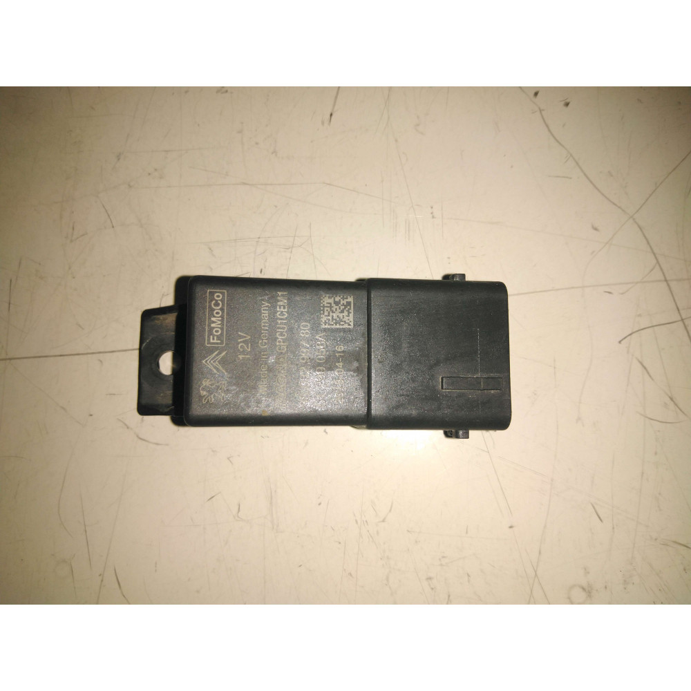 relais prechauffage Jumpy III 2.0HDI 16V 2018 Ref : 9803299780