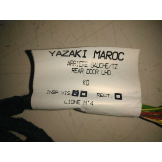 faisceau cablage de porte Jumpy III 2.0HDI 16V 2018 arrière gauche  Ref : 9812453980