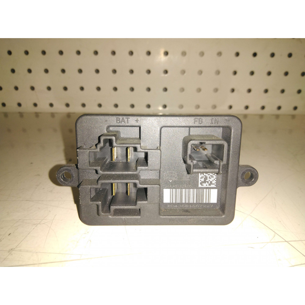 résistance pulseur d'air chauffage Jumpy III 2.0HDI 16V 2018 Ref : 9821291980