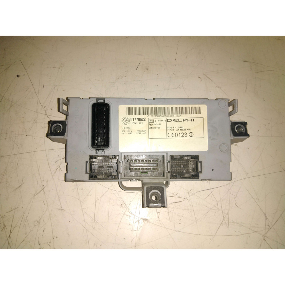 Module de confort Doblo 05/06 Ref : 51770622