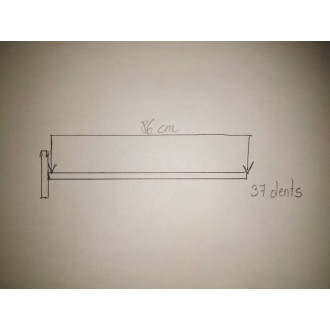 Demi arbre de transmission arrière Cabstar 98-06 Ref : 381649X601