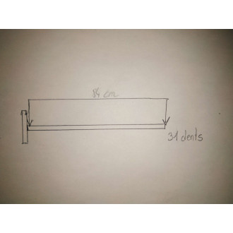 Demi arbre de transmission arrière Cabstar 98-06  Ref : 38164F3602
