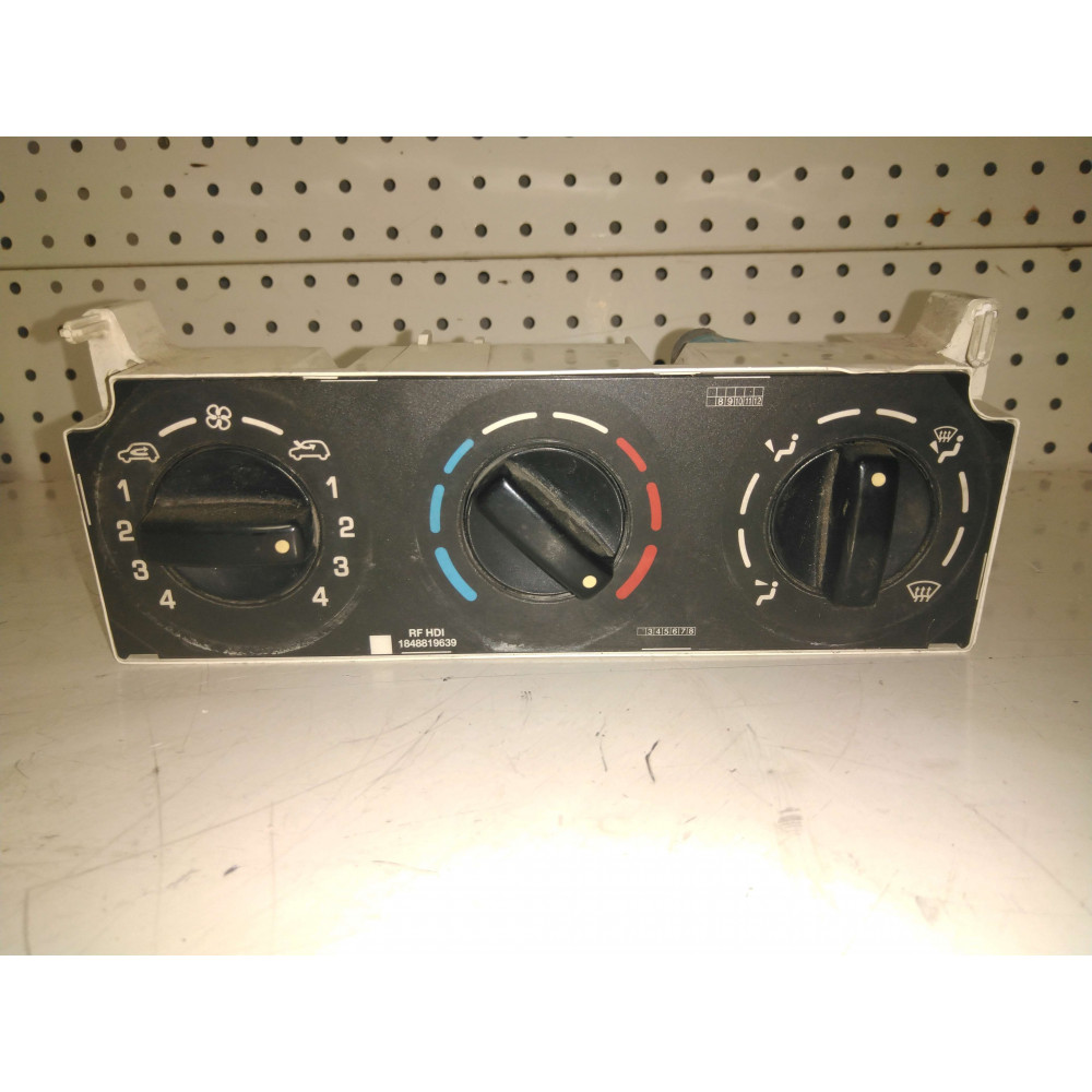 Commande chauffage Partner Berlingo 02-07 Ref : 168340200
