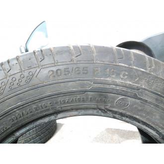 2 pneus Continental 205/65R16C  Ref : 