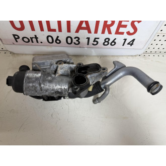 Support filtre à huile avec refroidisseur Master 2.3L Ref : 8201005241