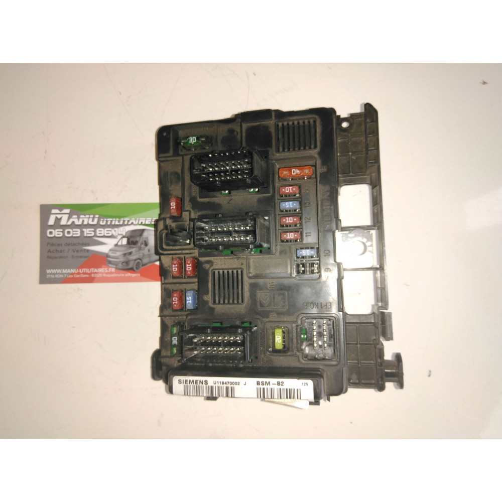 BOITIER BSM-2 PARTNER BERLINGO 03-08 Ref : U118470002J