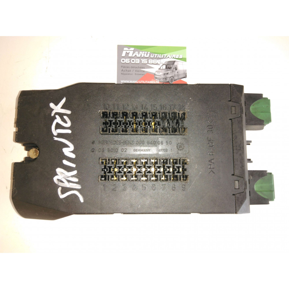 Boitier fusibles VITO SPRINTER 96-03 Ref : 0005400650