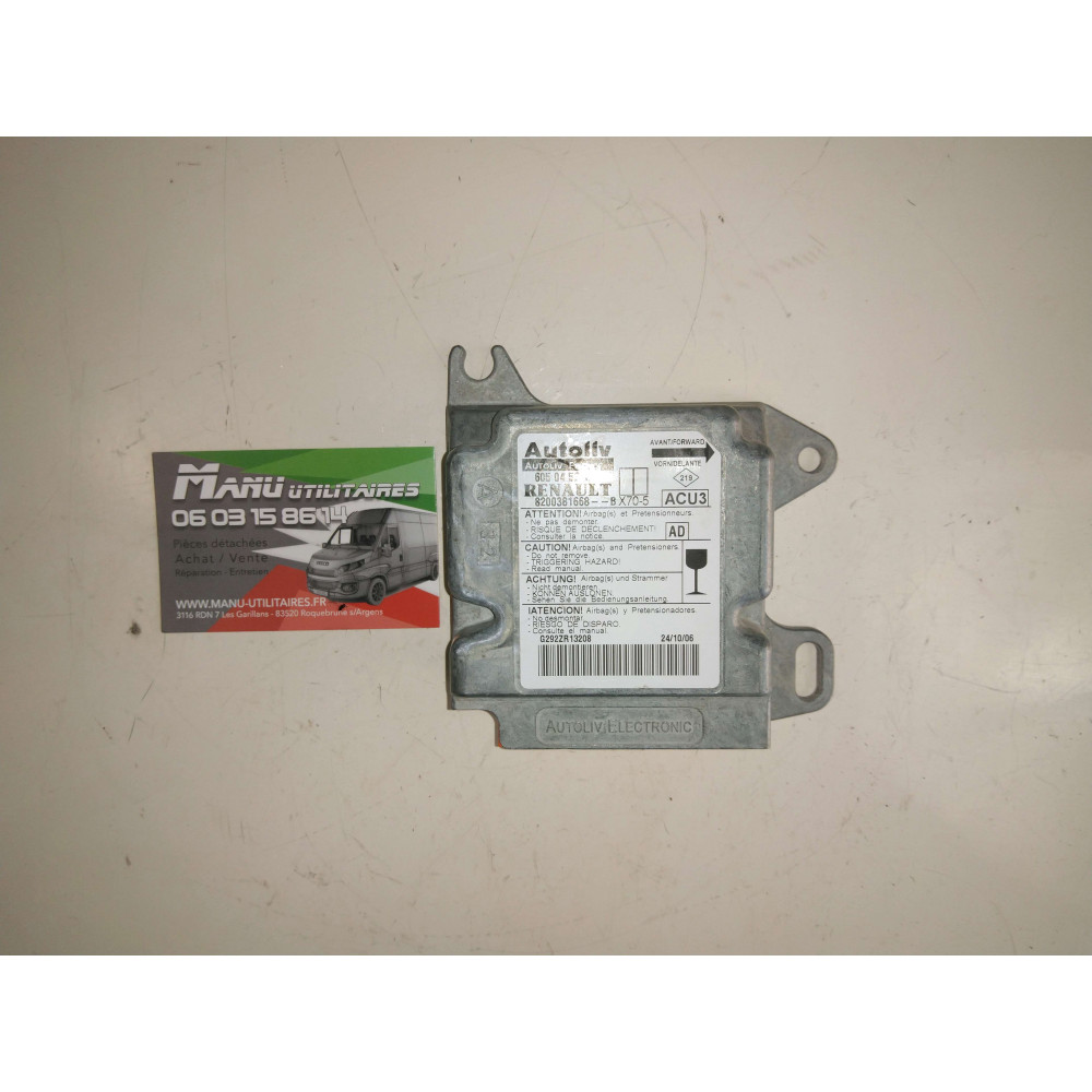 Contrôle Airbag Master Movano 97-03 Ref : 8200381668--B