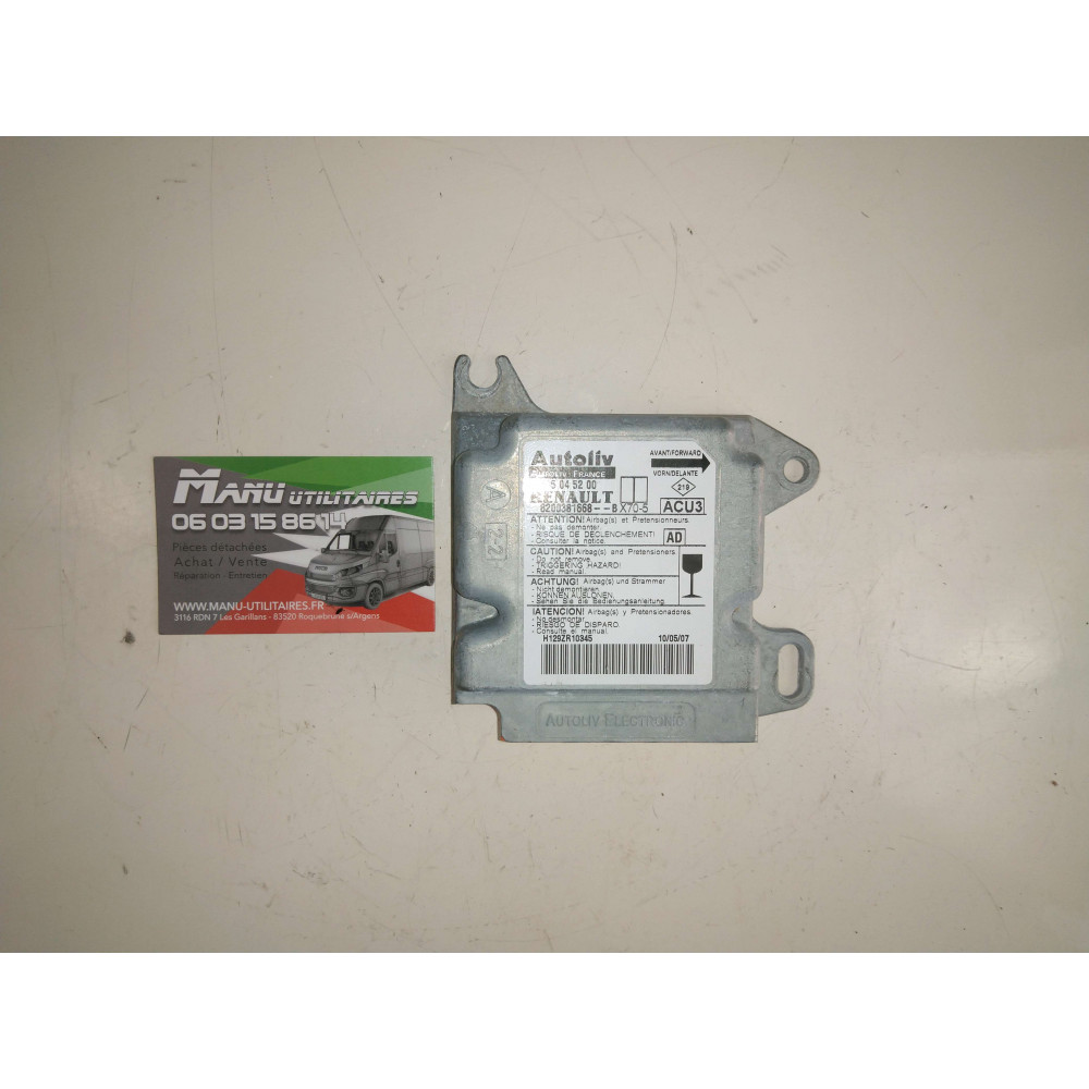Contrôle Airbag Master Movano 97-03 Ref : 8200381668--B