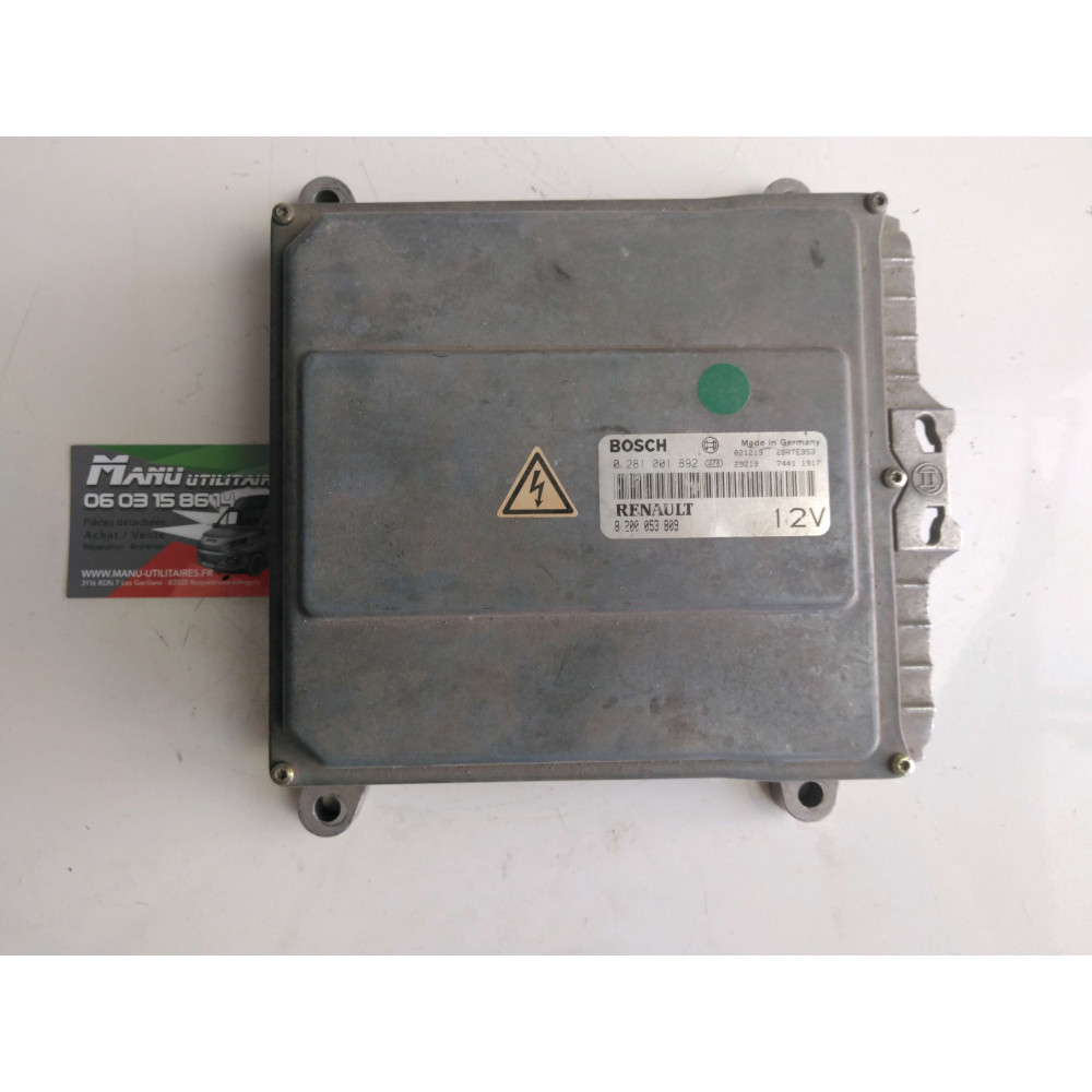 Calculateur Moteur IVECO/Mascott Décodé Ref : 0281001892