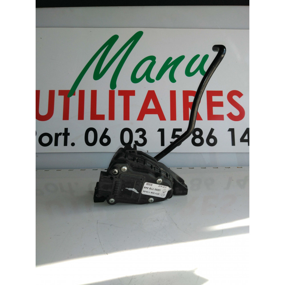 Pédale Accélérateur Master Movano 04-10 Ref : 8200778349