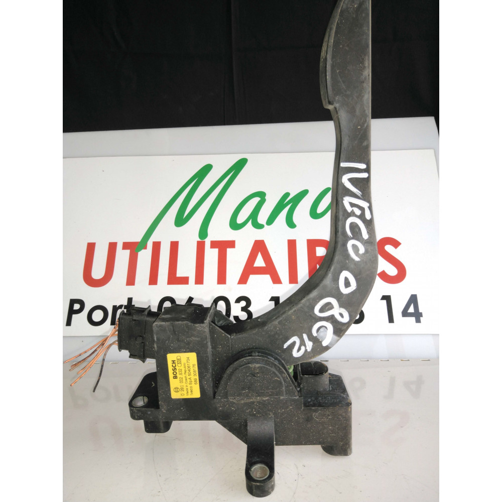 Pédale Accélérateur Iveco 10-19 Ref : 0281002632