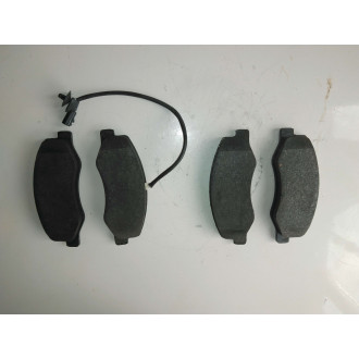 Jeu de 4 plaquettes de frein arrière Master Movano 10-14 Ref : 601152