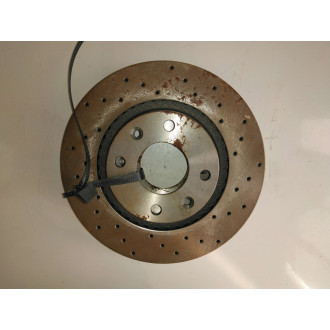 Jeu de disques de frein avant perforé/ventilé Berlingo 96-11 Ref : 886695