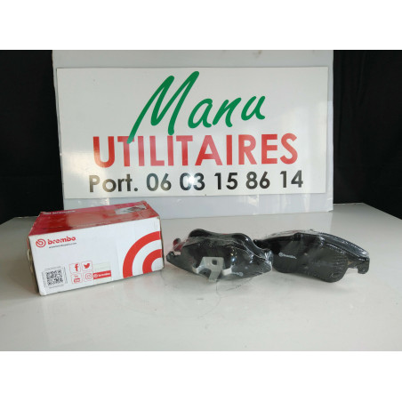 Jeu de plaquettes de frein Partner Berlingo 96-15 Ref : P61083