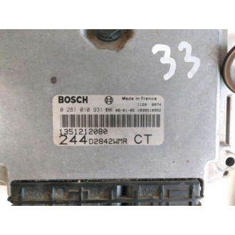 Calculateur Jumper Boxer Ducato 2,8 hdi 02-08 Ref : 0281010931