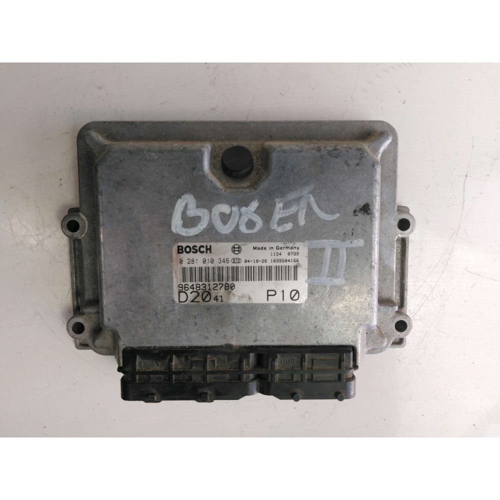 Calculateur Boxer II Jumper Ducato 2L À DEVERROUILLER 02-06 Ref : 0281010346