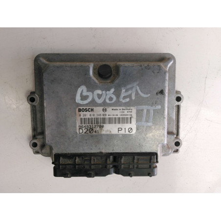 Calculateur Boxer II Jumper Ducato 2L À DEVERROUILLER 02-06 Ref : 0281010346